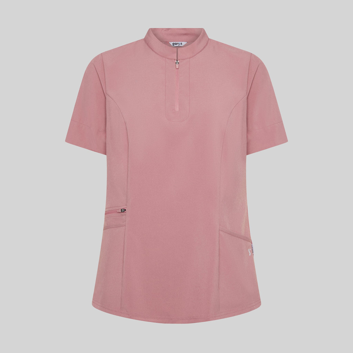 BLUSA MUJER CREMALLERA ESCOTE M/C MARA - Gary's