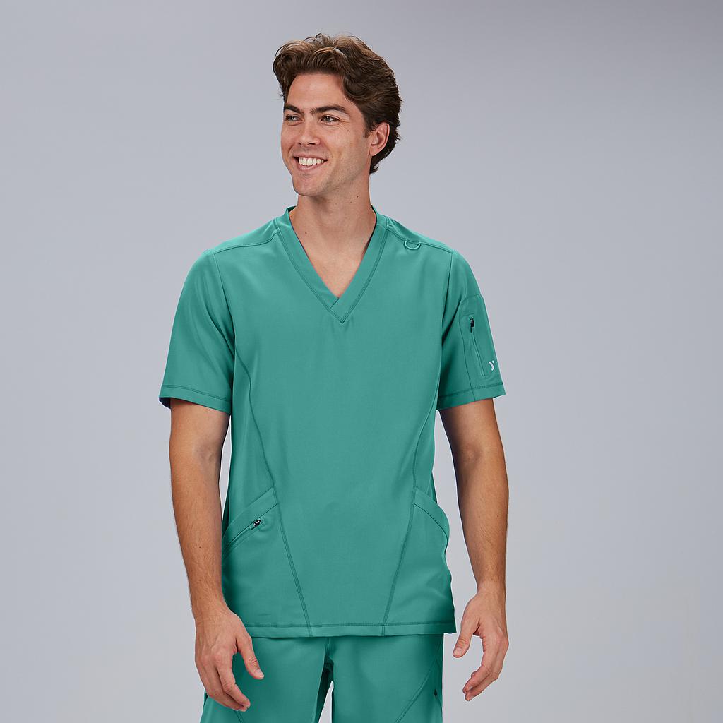 BLUSA HOMBRE CUELLO CANALE M/C RUBEN - Gary's