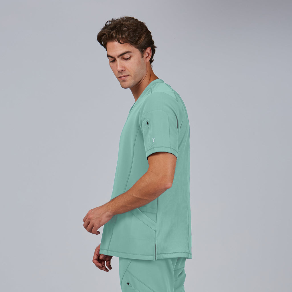 BLUSA HOMBRE CUELLO CANALE M/C RUBEN - Gary's