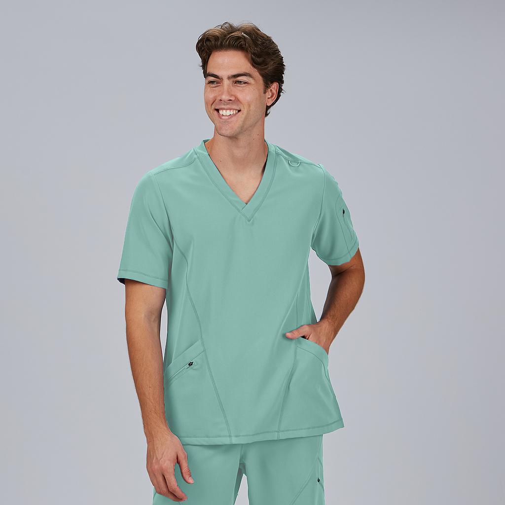 BLUSA HOMBRE CUELLO CANALE M/C RUBEN - Gary's