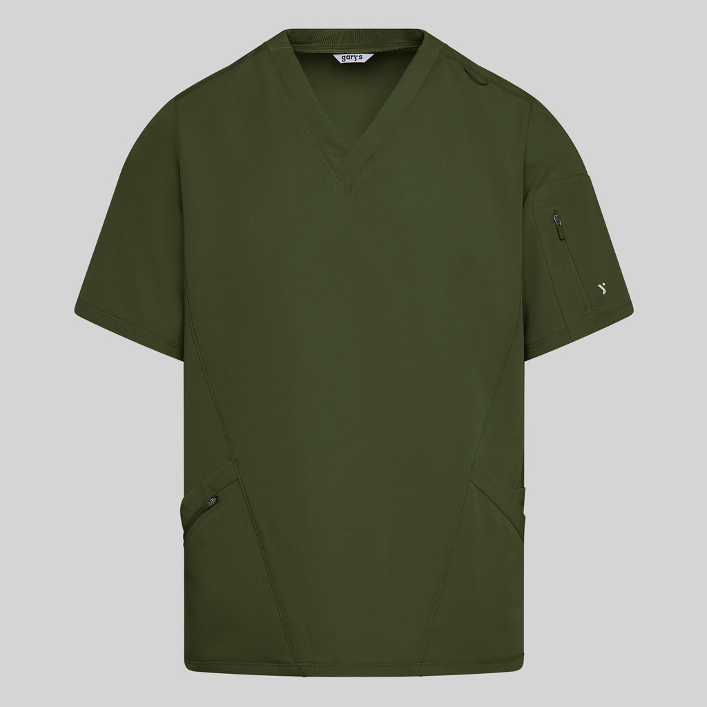 BLUSA HOMBRE CUELLO CANALE M/C RUBEN - Gary's