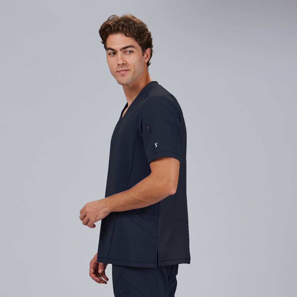 BLUSA HOMBRE CUELLO CANALE M/C RUBEN - Gary's