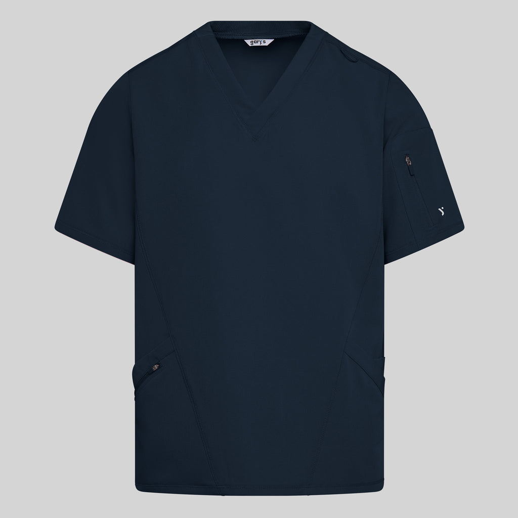 BLUSA HOMBRE CUELLO CANALE M/C RUBEN - Gary's