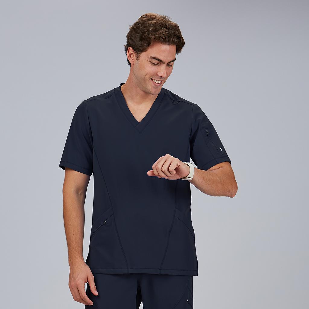 BLUSA HOMBRE CUELLO CANALE M/C RUBEN - Gary's