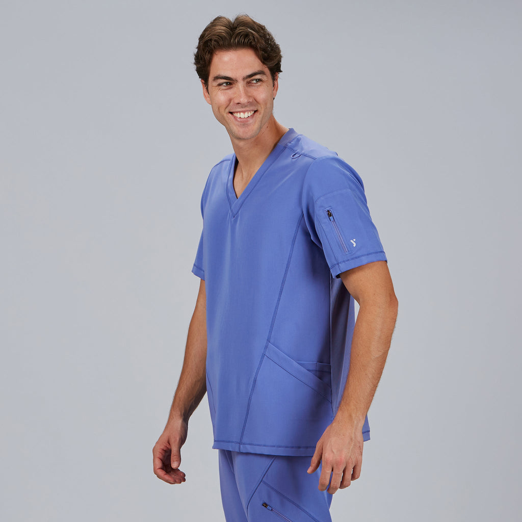 BLUSA HOMBRE CUELLO CANALE M/C RUBEN - Gary's