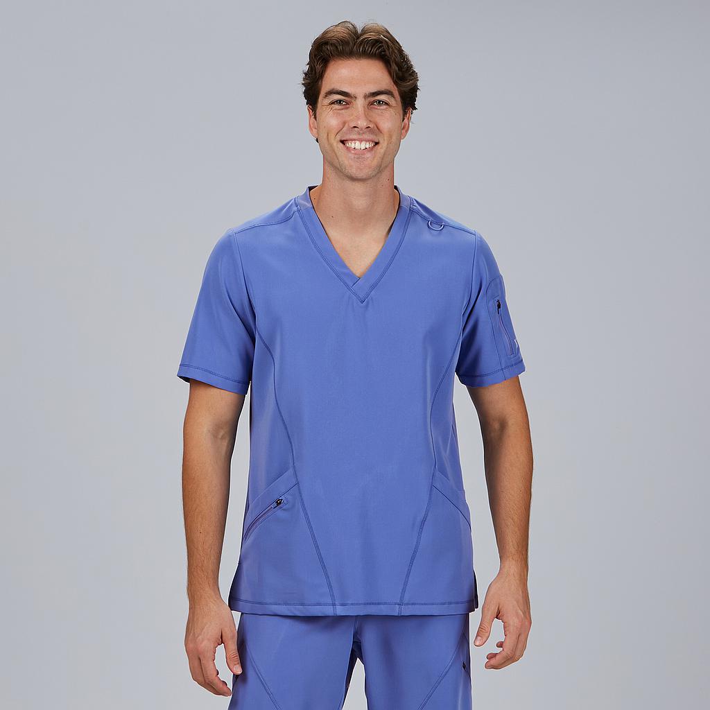 BLUSA HOMBRE CUELLO CANALE M/C RUBEN - Gary's