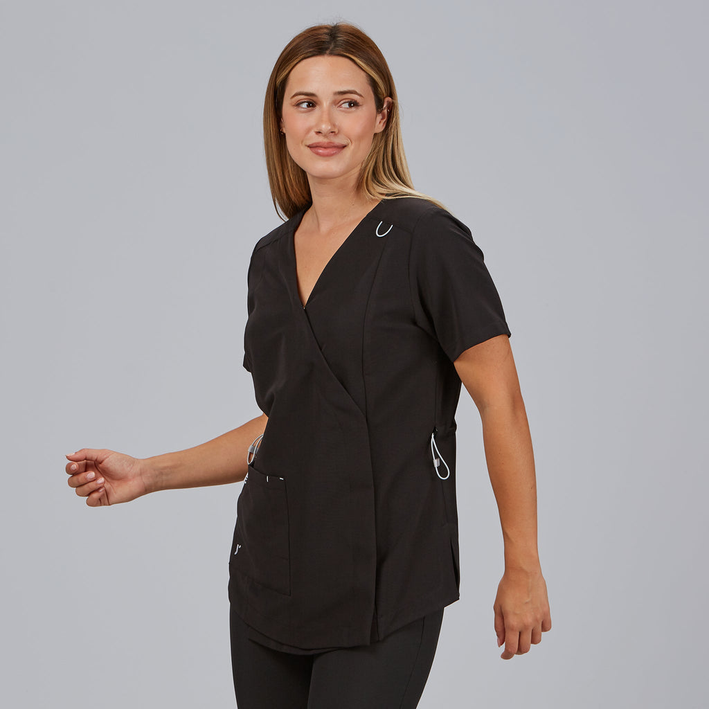 BLUSA MUJER FRUNCIDO ESPALDA M/C ELIRA - Gary's