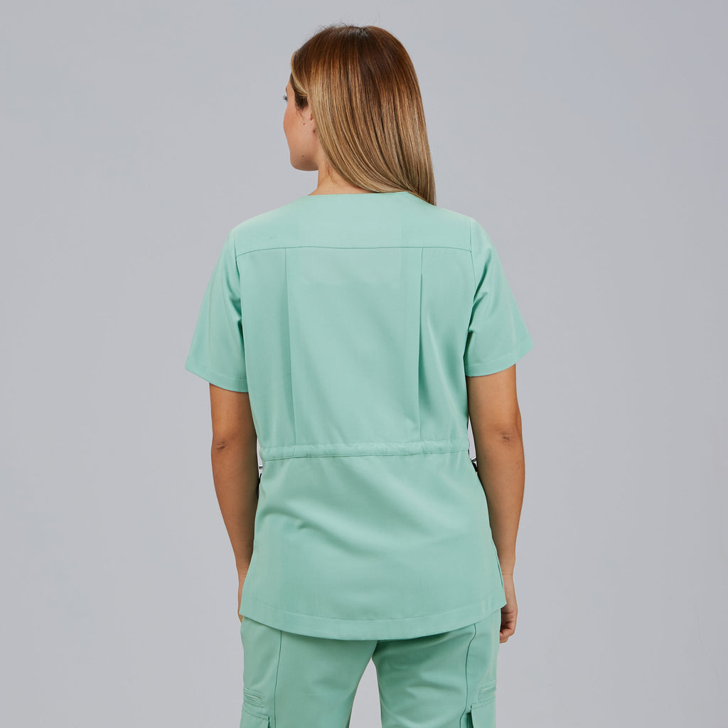 BLUSA MUJER FRUNCIDO ESPALDA M/C ELIRA - Gary's