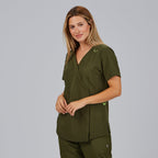 BLUSA MUJER FRUNCIDO ESPALDA M/C ELIRA - Gary's