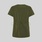 BLUSA MUJER FRUNCIDO ESPALDA M/C ELIRA - Gary's