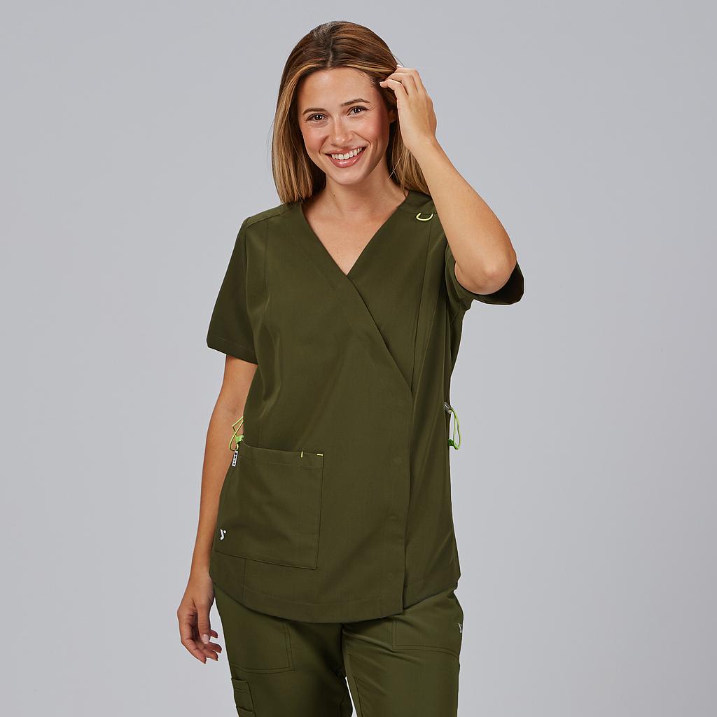 BLUSA MUJER FRUNCIDO ESPALDA M/C ELIRA - Gary's