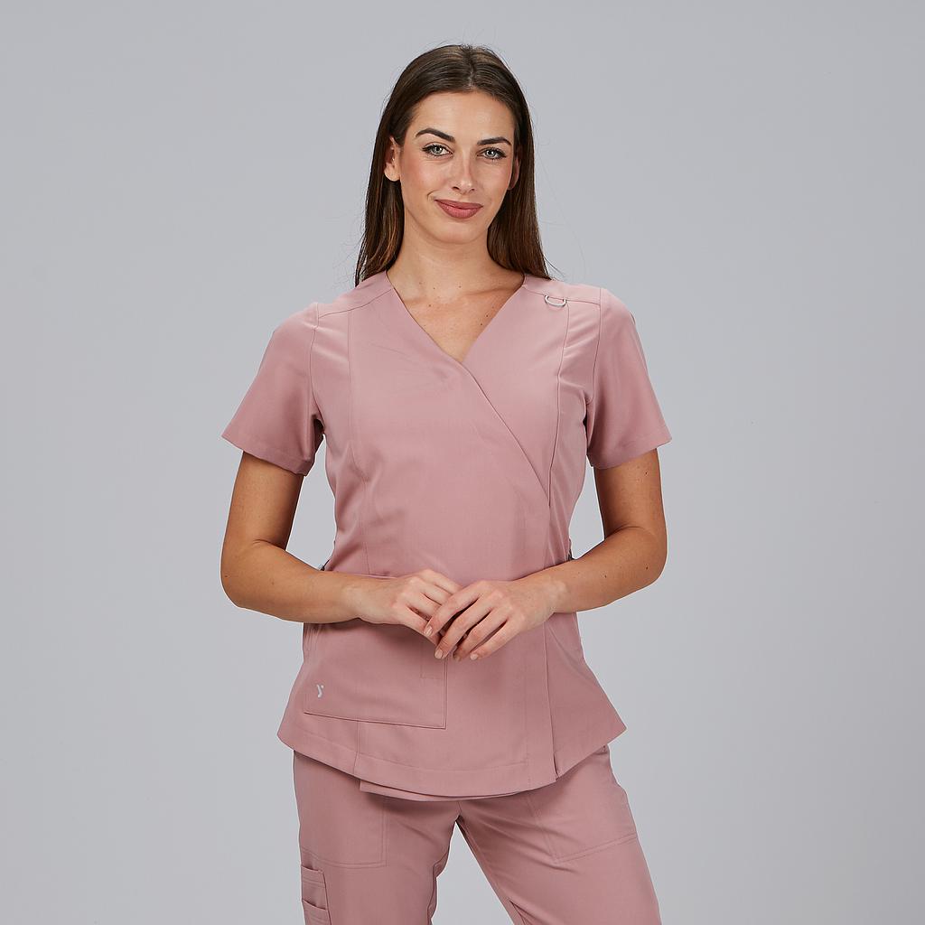 BLUSA MUJER FRUNCIDO ESPALDA M/C ELIRA - Gary's