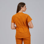 BLUSA MUJER FRUNCIDO ESPALDA M/C ELIRA - Gary's