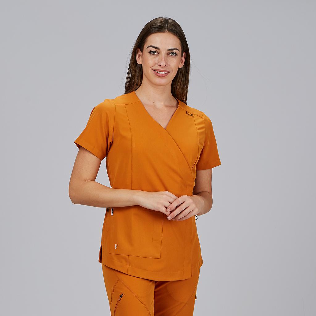 BLUSA MUJER FRUNCIDO ESPALDA M/C ELIRA - Gary's