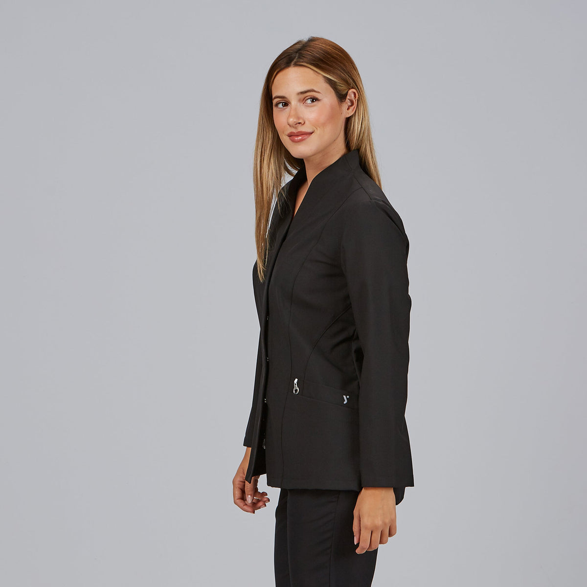 BLUSA MUJER BOTON OCULTO M/L ANA - Gary's