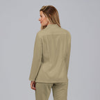 BLUSA MUJER BOTON OCULTO M/L ANA - Gary's