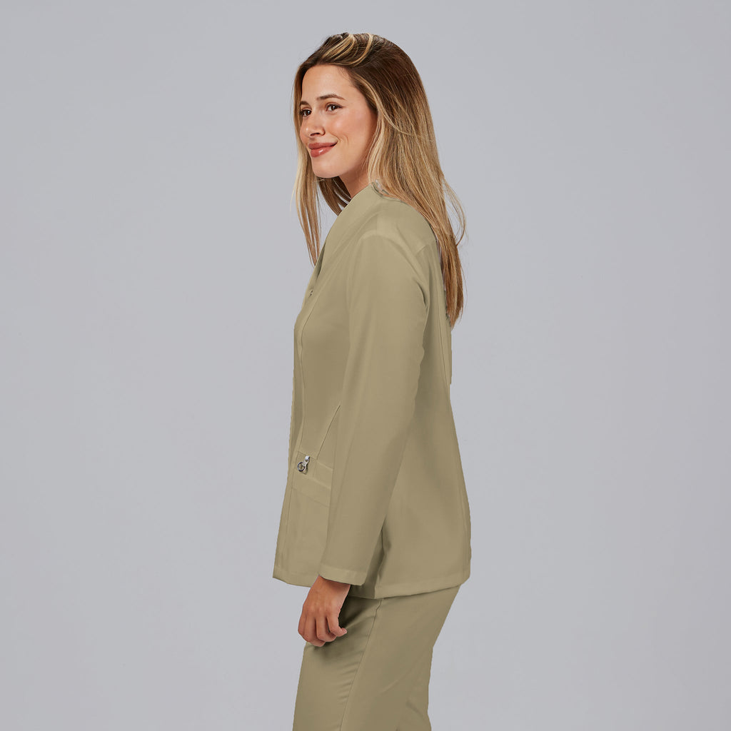 BLUSA MUJER BOTON OCULTO M/L ANA - Gary's