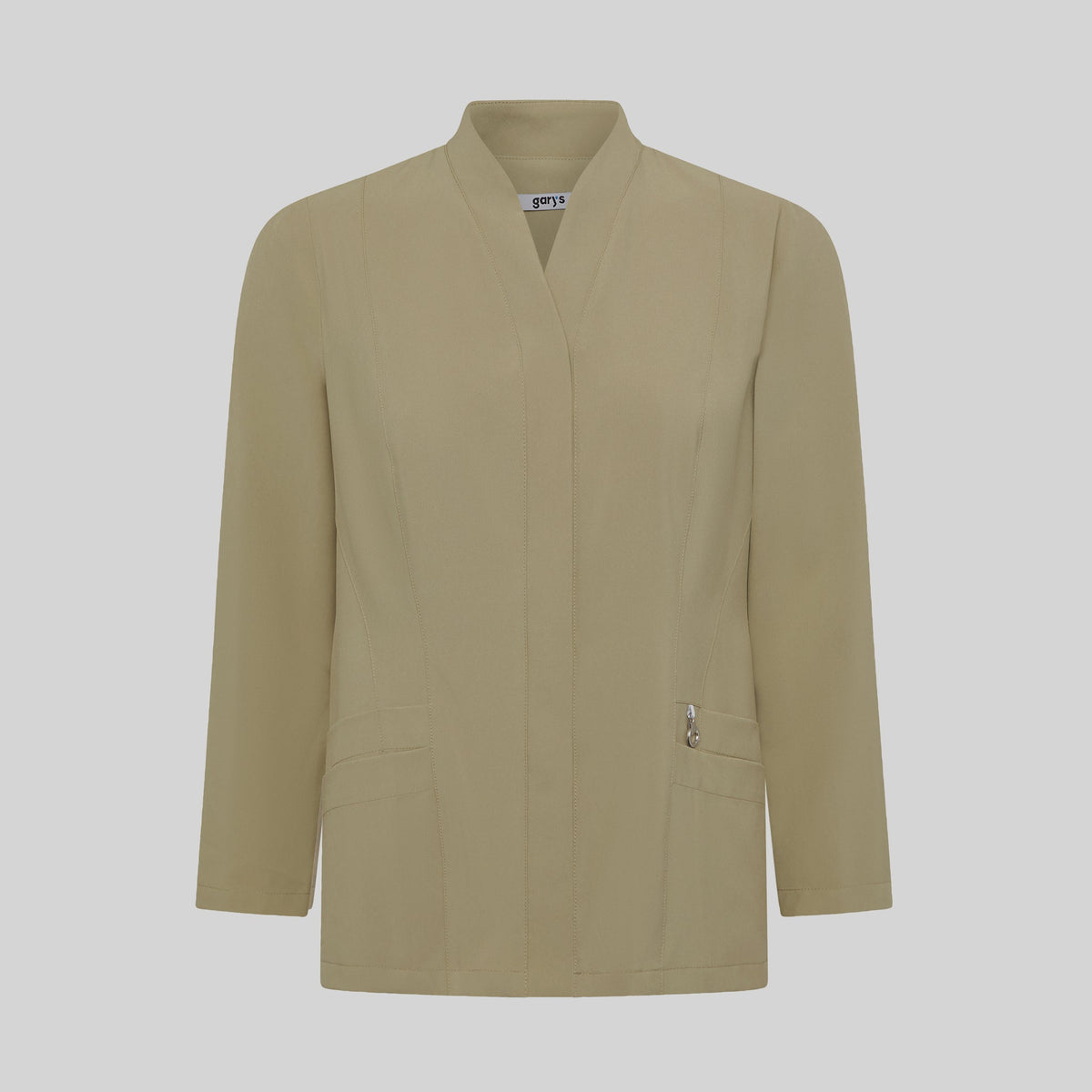BLUSA MUJER BOTON OCULTO M/L ANA - Gary's