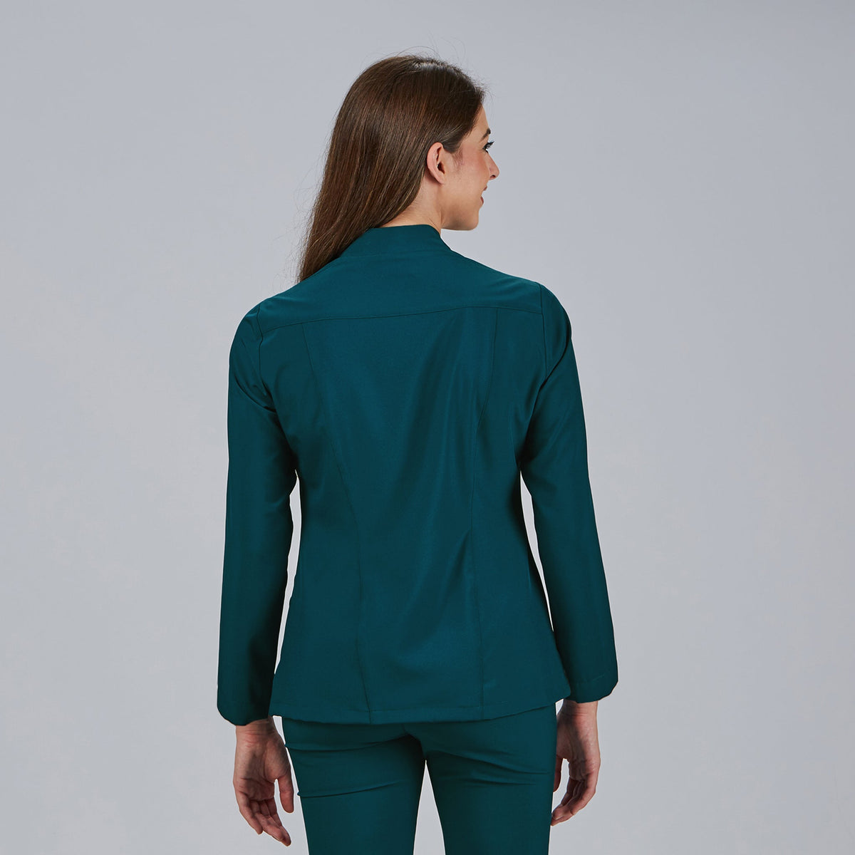 BLUSA MUJER BOTON OCULTO M/L ANA - Gary's