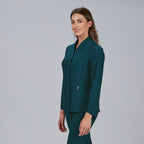 BLUSA MUJER BOTON OCULTO M/L ANA - Gary's