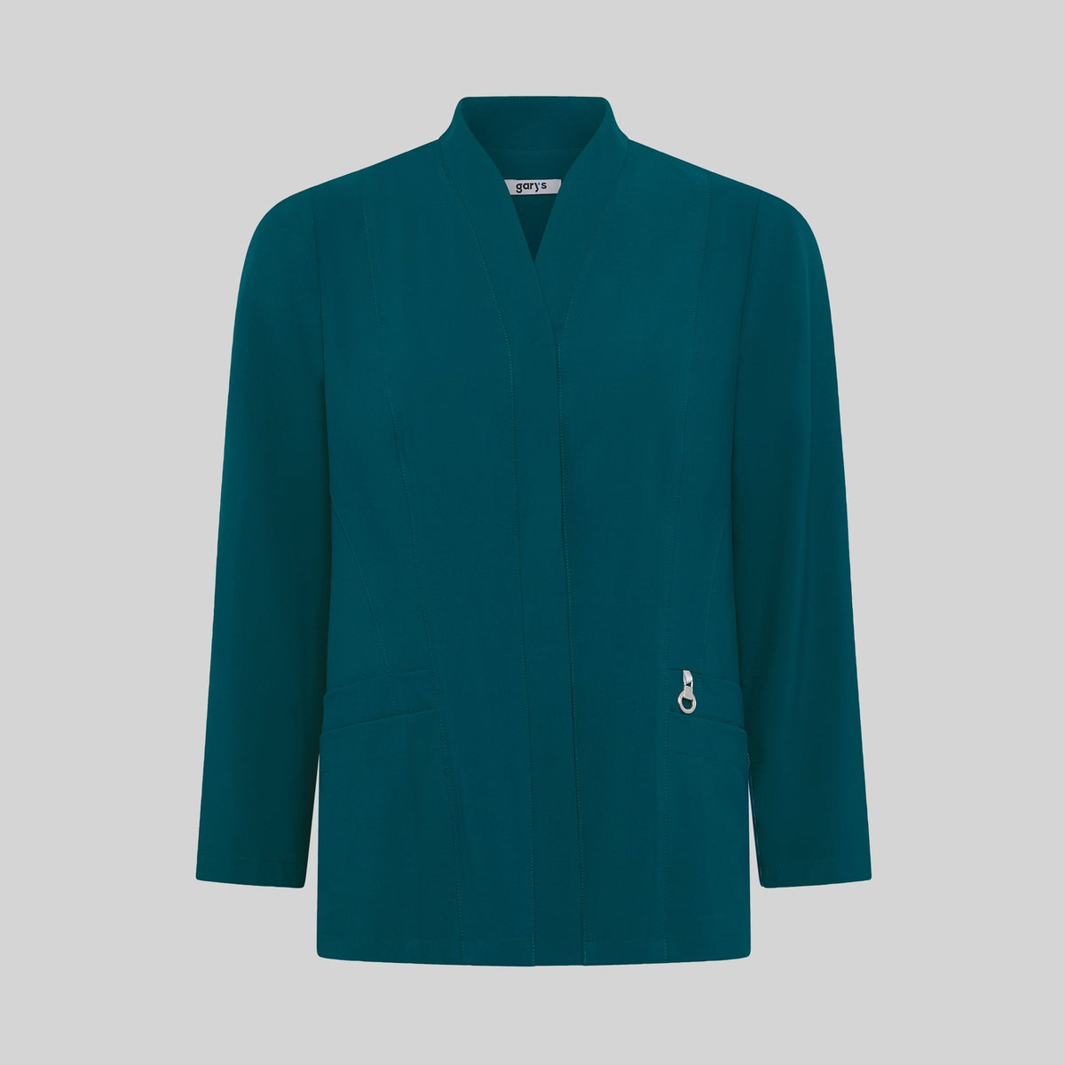 BLUSA MUJER BOTON OCULTO M/L ANA - Gary's