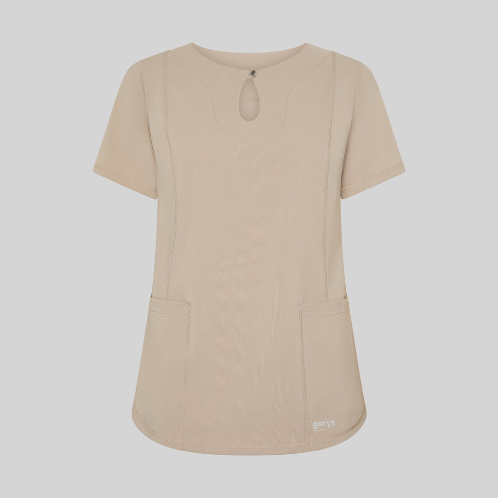 BLUSA MUJER ESCOTE LAGRIMA M/C MARIA - Gary's