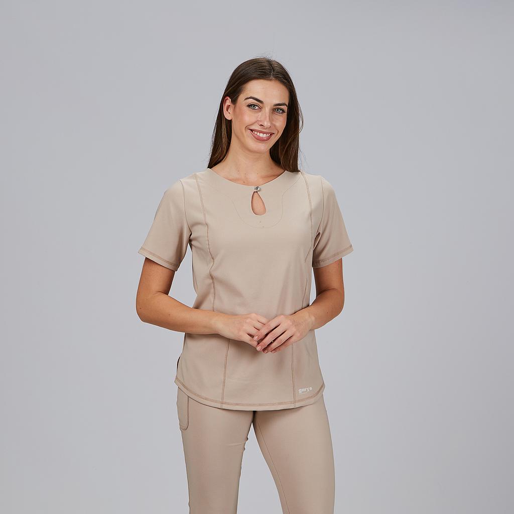 BLUSA MUJER ESCOTE LAGRIMA M/C MARIA - Gary's