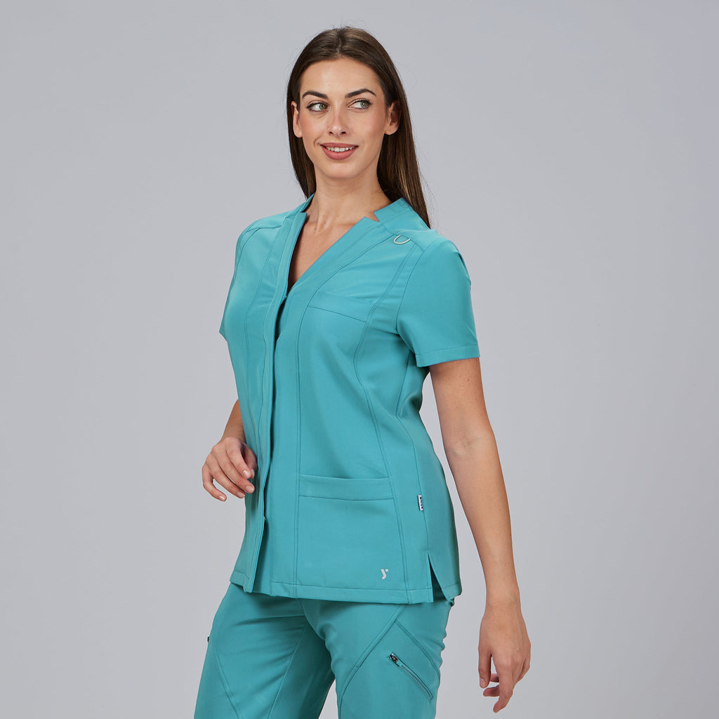 BLUSA MUJER ABIERTA M/C MARLA - Gary's