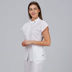 BLUSA MUJER ABIERTA CREMALLERA M/C MUSA - Gary's