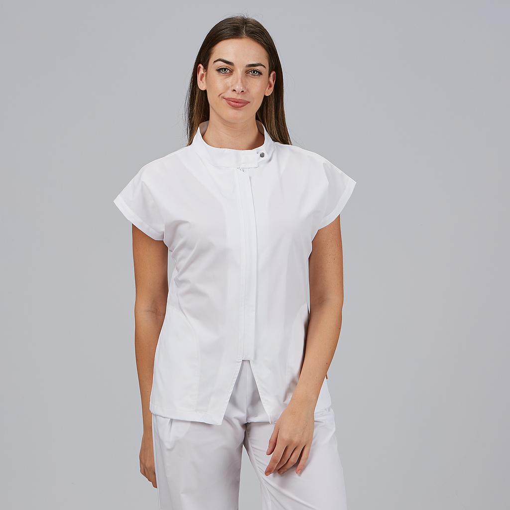 BLUSA MUJER ABIERTA CREMALLERA M/C MUSA - Gary's