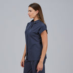BLUSA MUJER ABIERTA CREMALLERA M/C MUSA - Gary's