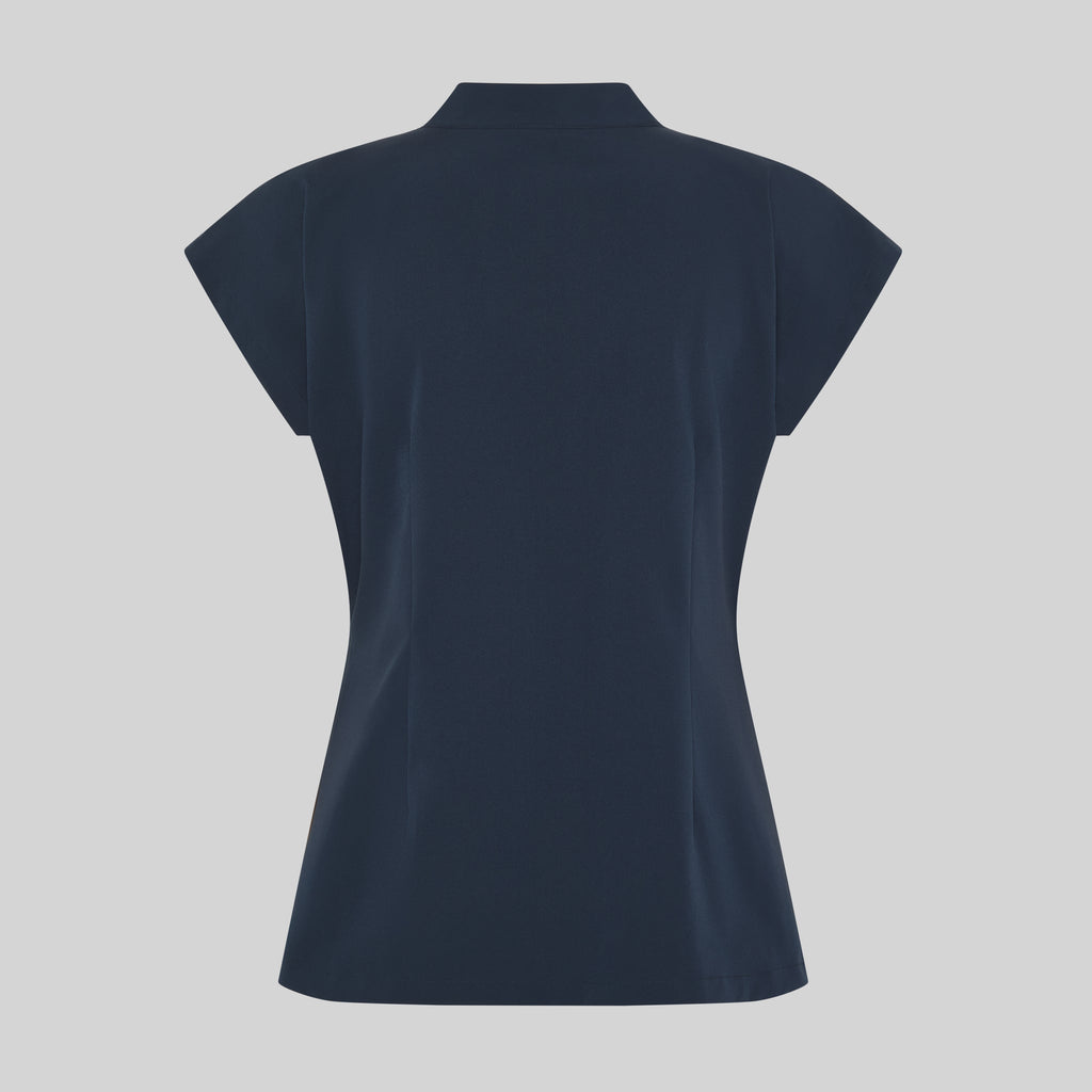 BLUSA MUJER ABIERTA CREMALLERA M/C MUSA - Gary's
