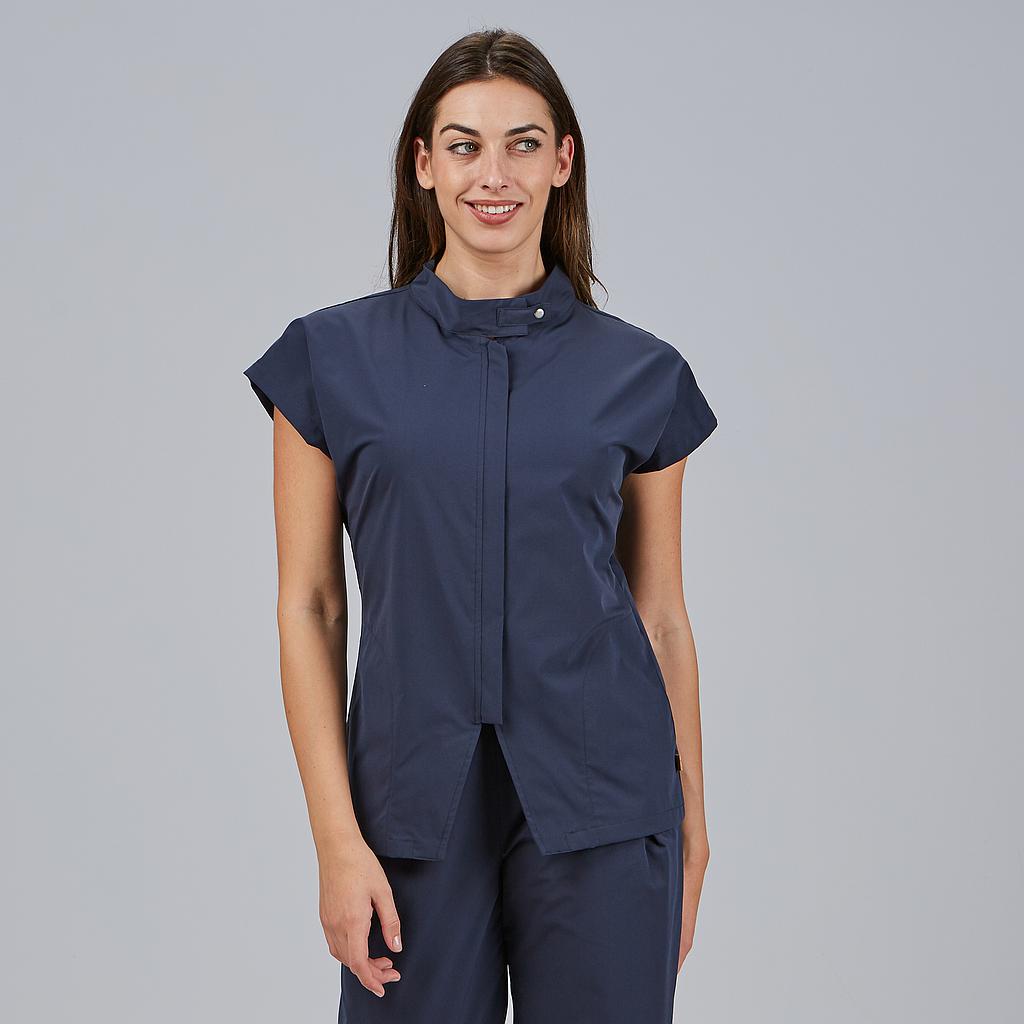 BLUSA MUJER ABIERTA CREMALLERA M/C MUSA - Gary's