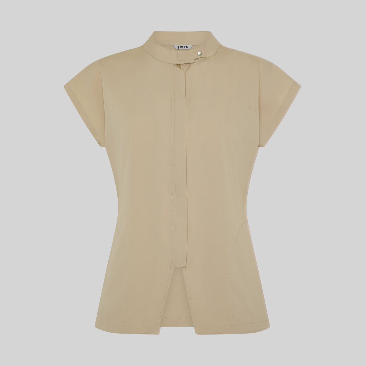 BLUSA MUJER ABIERTA CREMALLERA M/C MUSA - Gary's