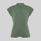 BLUSA MUJER ABIERTA CREMALLERA M/C MUSA - Gary's