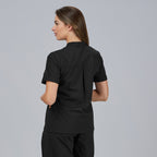 BLUSA MUJER CERRADA BOLSILLOS M/C MAY - Gary's