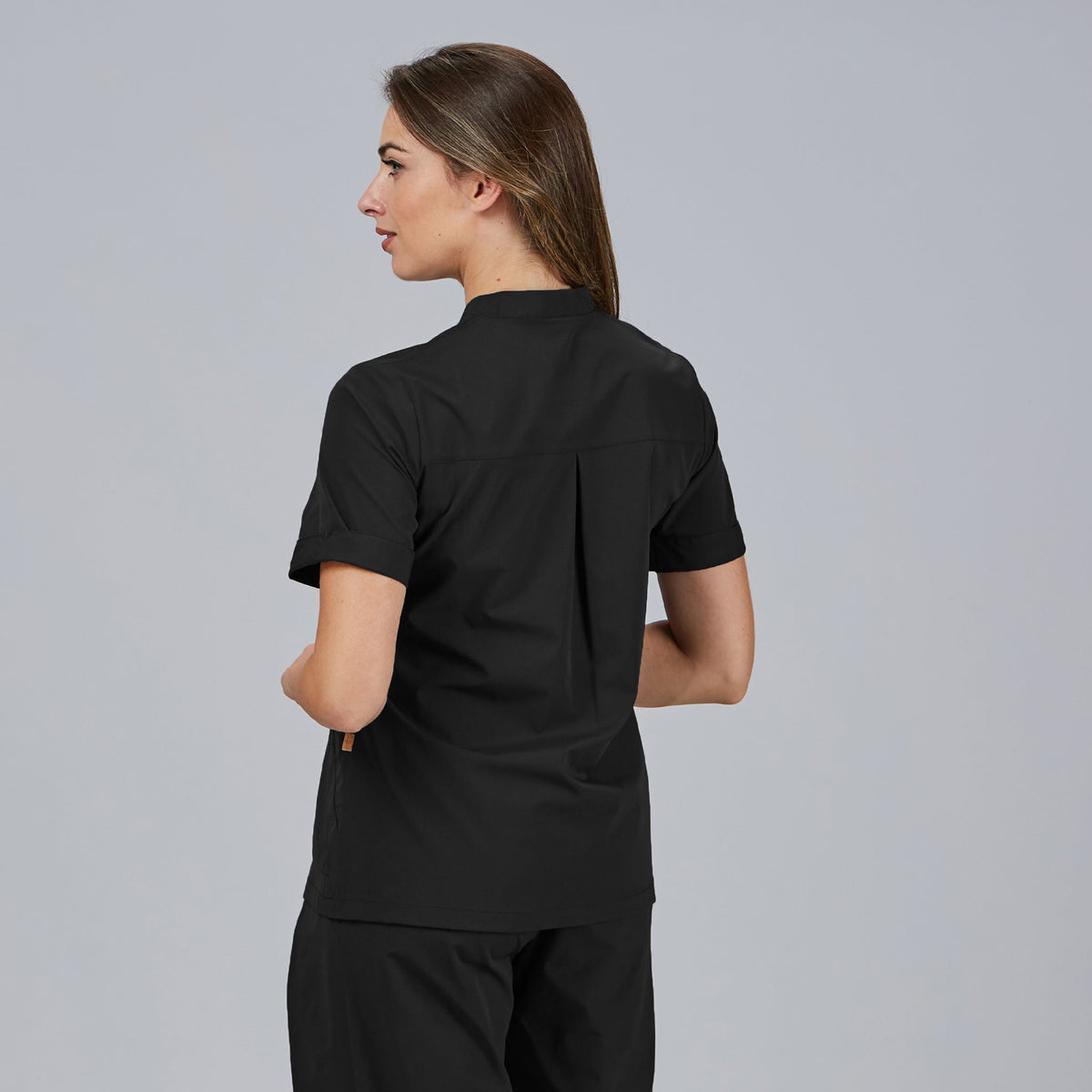 BLUSA MUJER CERRADA BOLSILLOS M/C MAY - Gary's