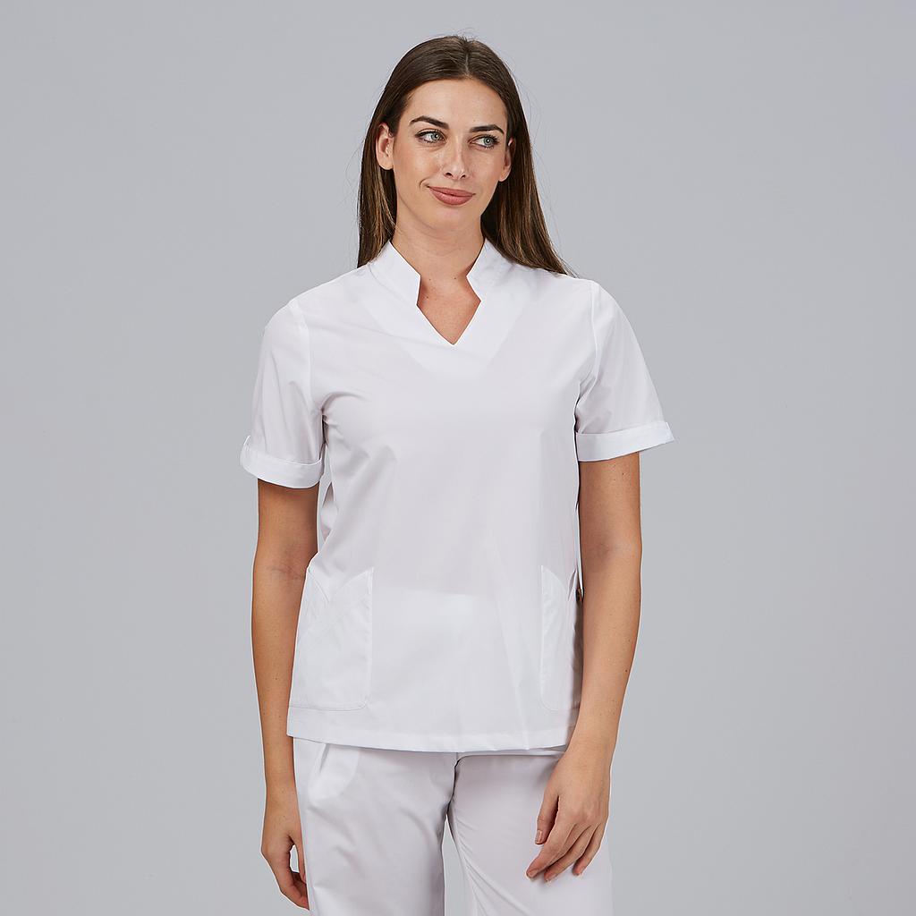 BLUSA MUJER CERRADA BOLSILLOS M/C MAY - Gary's