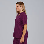 BLUSA MUJER CERRADA BOLSILLOS M/C MAY - Gary's