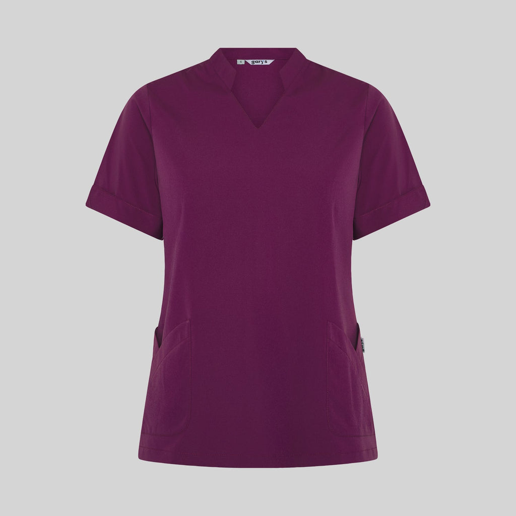 BLUSA MUJER CERRADA BOLSILLOS M/C MAY - Gary's
