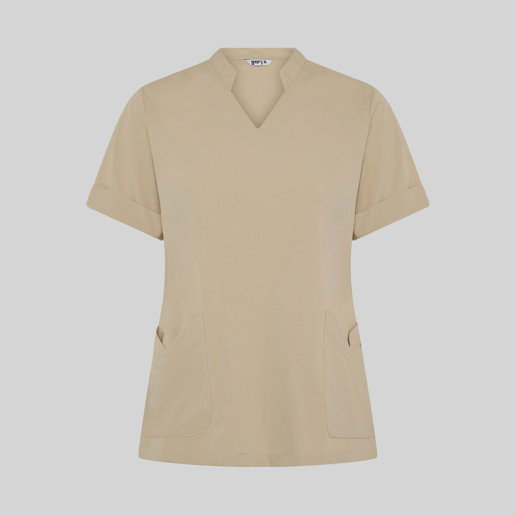 BLUSA MUJER CERRADA BOLSILLOS M/C MAY - Gary's