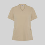 BLUSA MUJER CERRADA BOLSILLOS M/C MAY - Gary's