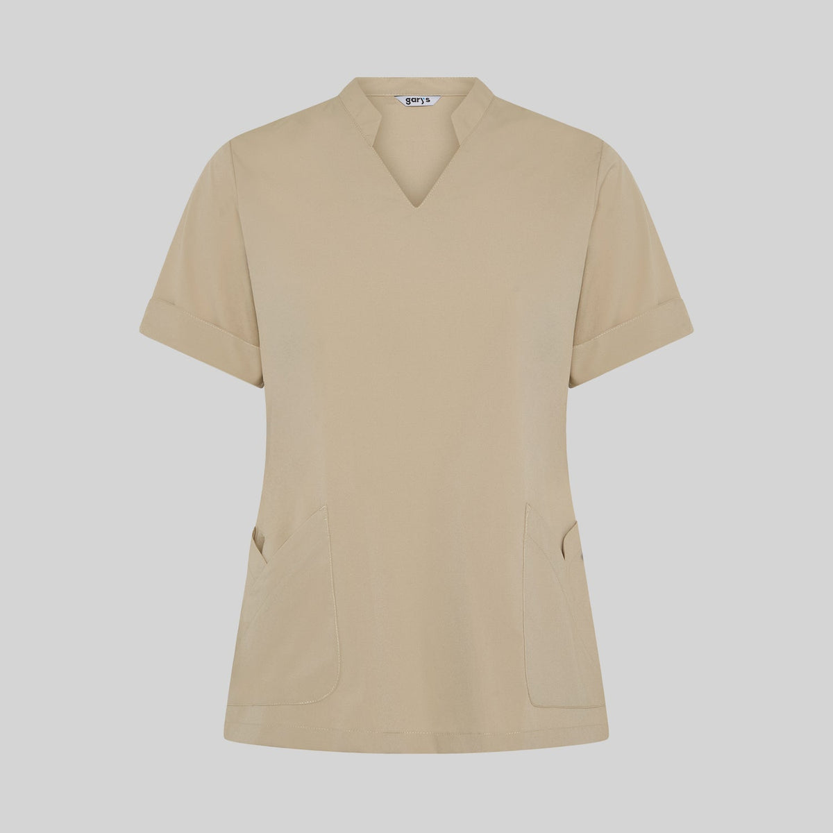 BLUSA MUJER CERRADA BOLSILLOS M/C MAY - Gary's