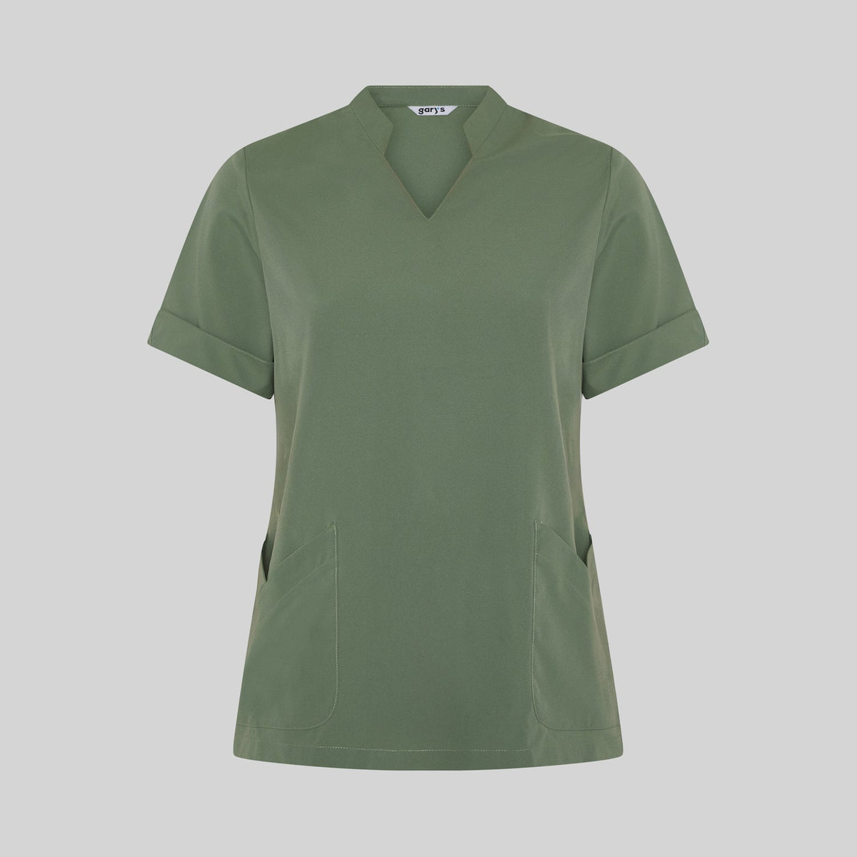 BLUSA MUJER CERRADA BOLSILLOS M/C MAY - Gary's