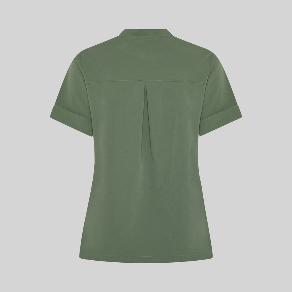 BLUSA MUJER CERRADA BOLSILLOS M/C MAY - Gary's