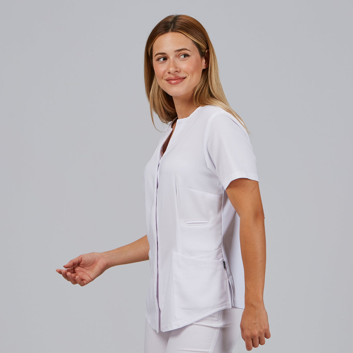 BLUSA MUJER ABIERTA C/PICO M/C DULCINEA - Gary's