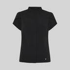 BLUSA MUJER BOTON OCULTO M/C LINA - Gary's