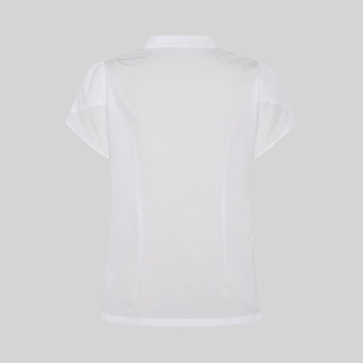 BLUSA MUJER BOTON OCULTO M/C LINA - Gary's