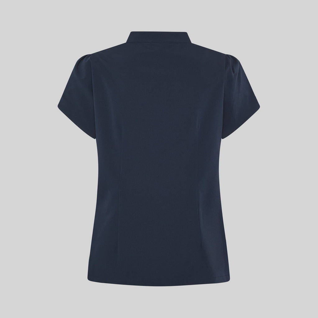 BLUSA MUJER BOTON OCULTO M/C LINA - Gary's