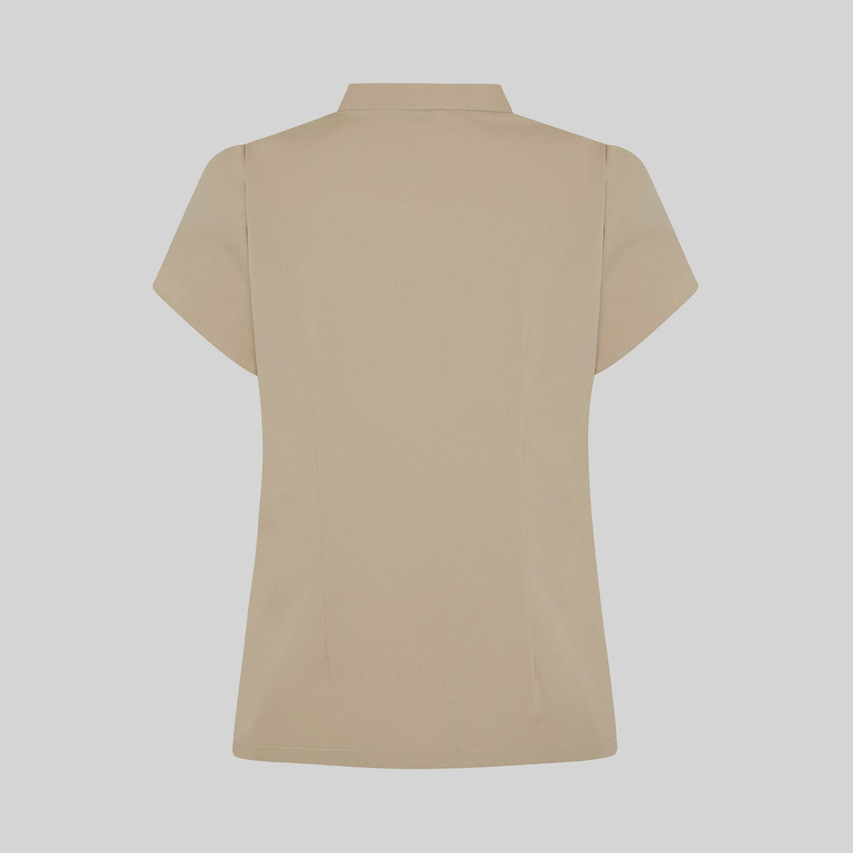 BLUSA MUJER BOTON OCULTO M/C LINA - Gary's